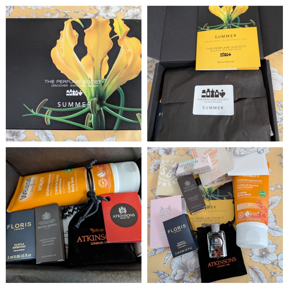 The Perfume Society Summer Seasonal Scent Box