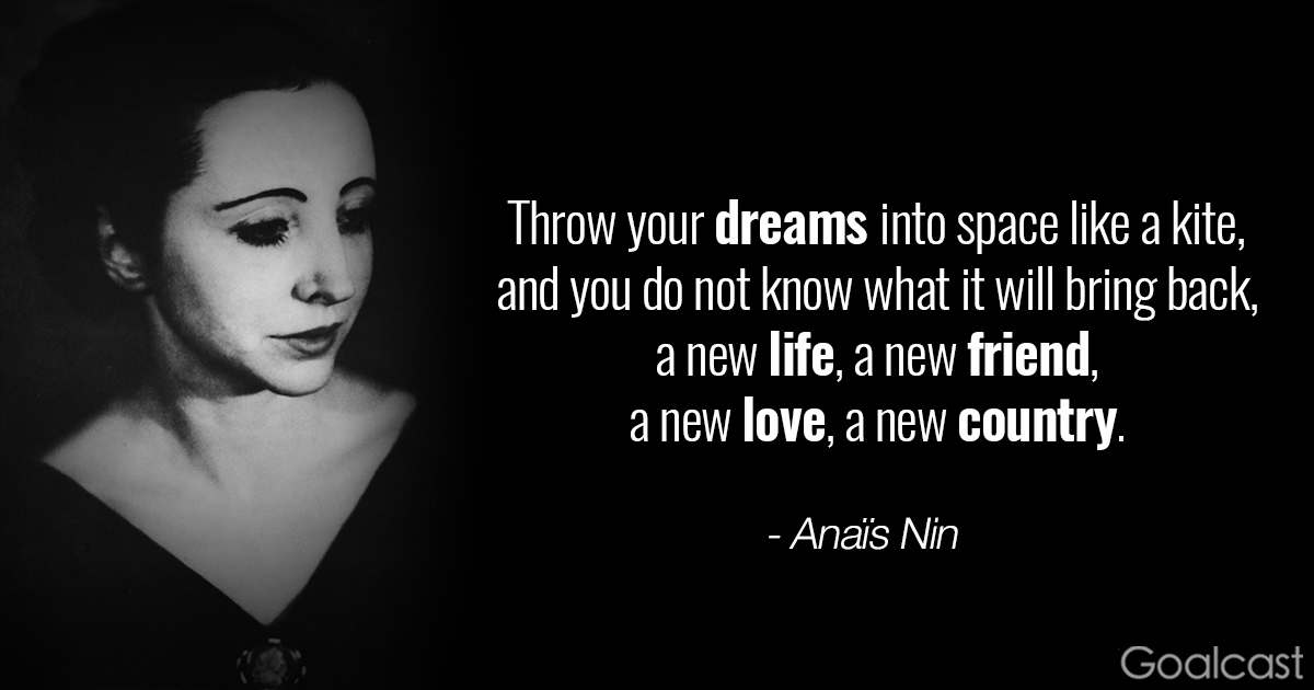 Anais Nin quotation for article on chypres