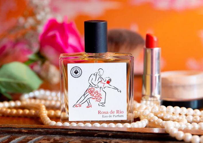 Karen Timson Rose de Rio. Image from the brand