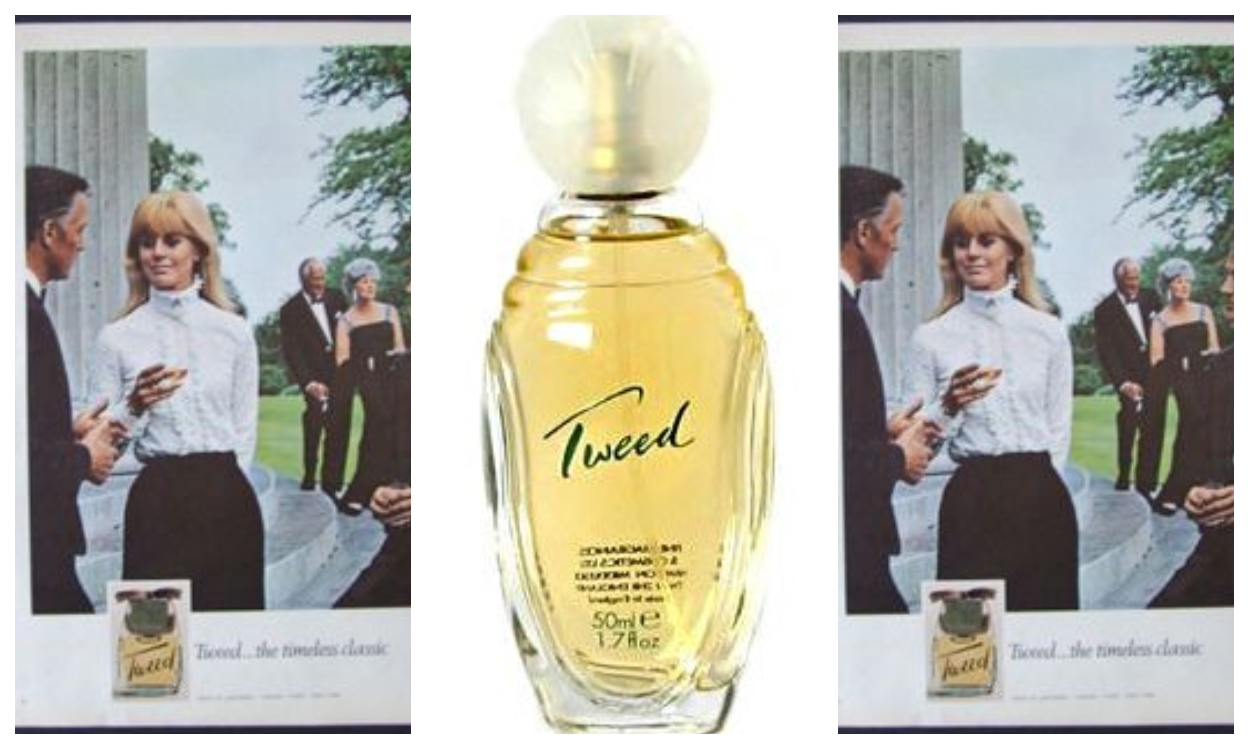Tweed perfume visual